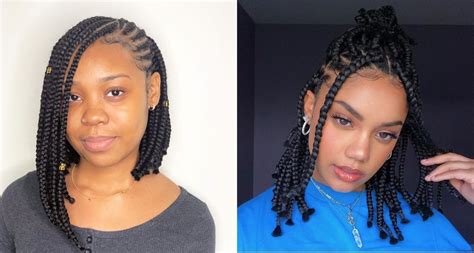 Cornrow Bob Braids Styles These Mixed Patterns Shows That You Shouldn