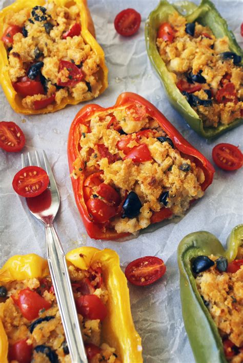 Peperoni Ripieni Di Pane Ricetta Del Riciclo Profumo Di Buono