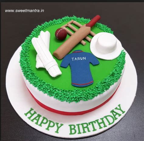 Cricket Birthday Cake Designs Linearttutorialsketches