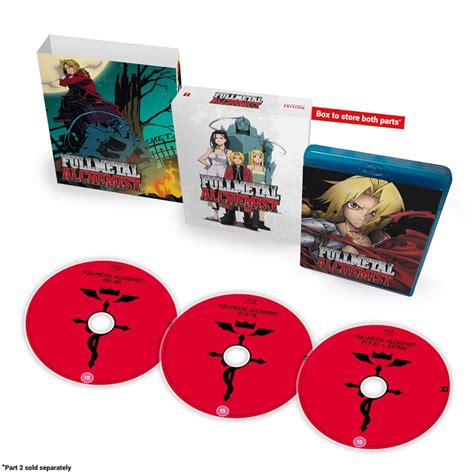 Buy Bluray Fullmetal Alchemist Part 01 Collectors Edition Blu Ray Uk