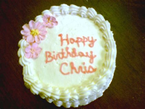 Birthday Cake For Chris