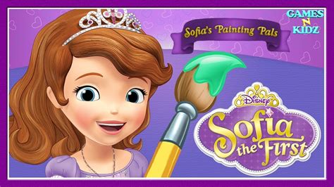 Castle coloring page family coloring pages heart coloring pages coloring pages for girls coloring pages to print disney sofia the first printable colouring page. Sofia The First: Princess Sofia Painting Pals Fun Coloring ...