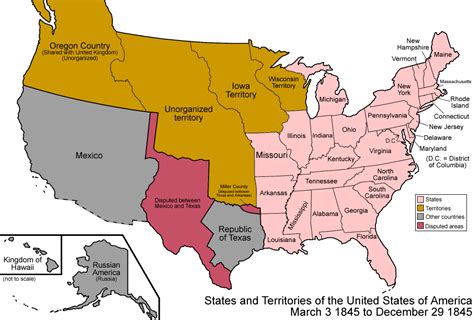 Maps United States Map 1845