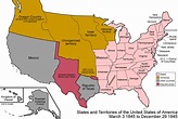 Maps: United States Map 1845