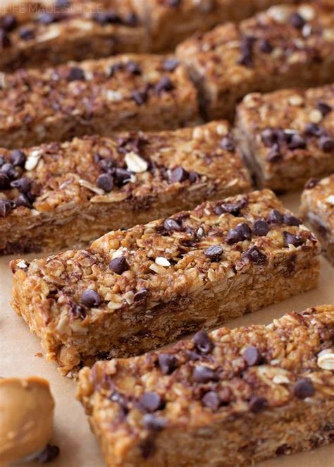 No bake granola bars are just what you needed for a quick breakfast or for when you want to get that extra boost of energy in the middle of the day! Healthy No-Bake Peanut Butter Chocolate Chip Granola Bars ...