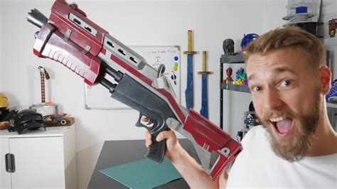Real Life Fortnite Tactical Shotgun Build 3d Printed Youtube