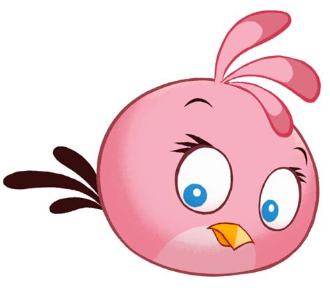 Pink Angry Birds Girl Png Transparent Background Free Download 46195