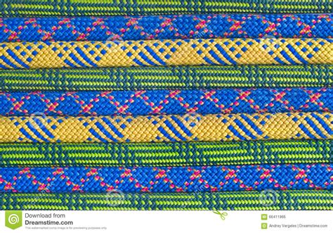 Colored Rope Line For Climbing Stock Photo Image Of Safety Tool