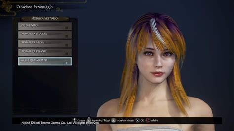 My Female Character In Nioh 2 Color Scheme Applied To Haircut And Eyes