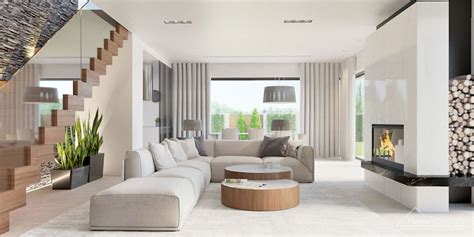 Projekt Domu Homekoncept 37 Homify Contemporary Living Room Design