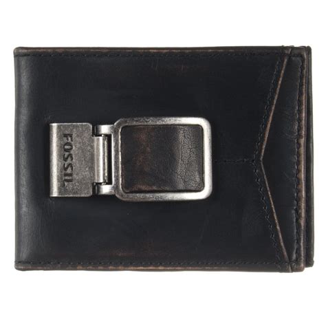 Get the best deals on fossil wallet card holder and save up to 70% off at poshmark now! Fossil Carson Black Bifold Money Clip ID Wallet | Wallet ...