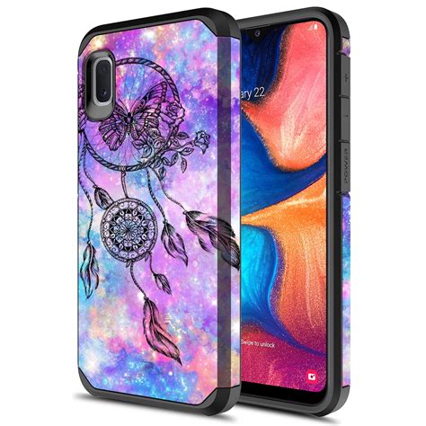 Samsung Galaxy A10e Case Rosebono Slim Hybrid Shockproof Hard Cover