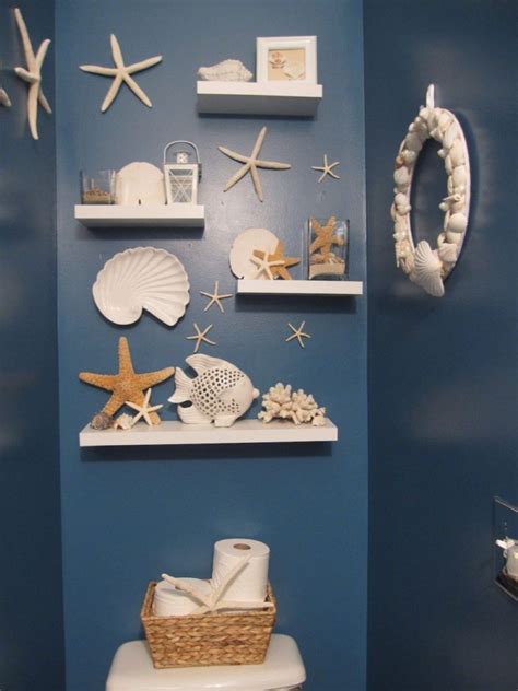 I love coastal home decor, and i'm not just saying this because i live on the east coast and my family's from here… you may have shells that you've acquired from a vacation or a beach and maybe you want to do something unique to incorporate them into your home decor. 5 Beach Themed Bathrooms that will blow you away - Beach ...