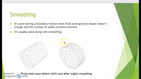 Explanation Of Fluent Dynamic Meshing Techniques YouTube