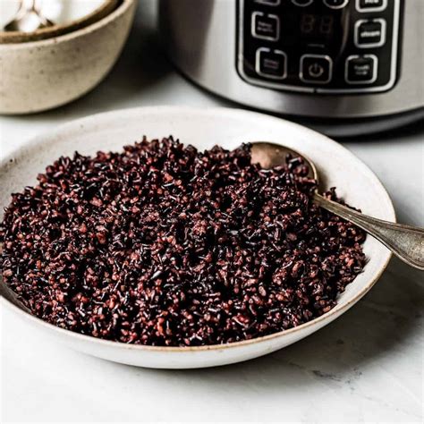 How To Cook Black Rice In Rice Cooker Foolproof Living