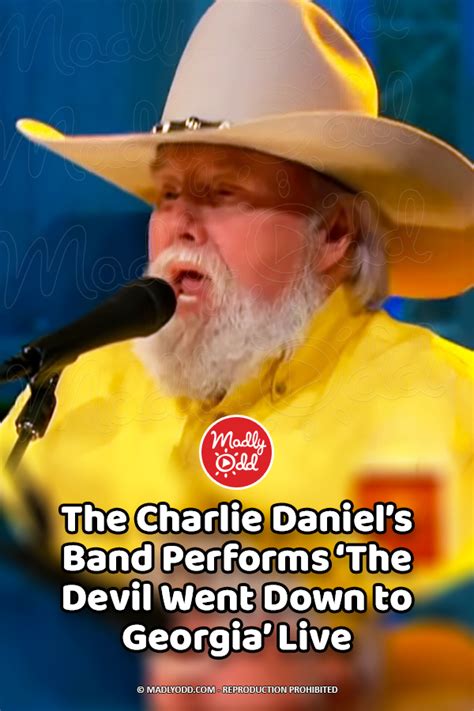 Pin The Charlie Daniels Band Performs ‘the Devil Went Down To Georgia