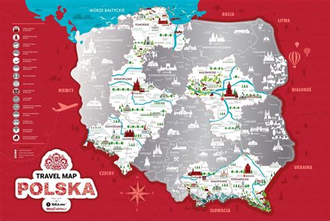 По́льша (polska), республика польша (rzeczpospolita polska). Polska - Mapa zdrapka | Sklep ePlakaty.pl