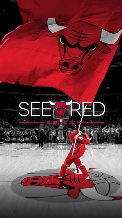 Chicago Bulls Red Hd Iphone Wallpapers Wallpaper Cave