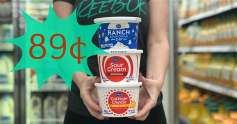 The background behind this is that the final cheese (ragusano) would not produce income for many months or years. Kroger brand Sour Cream, Cottage Cheese and Dips ONLY $0 ...