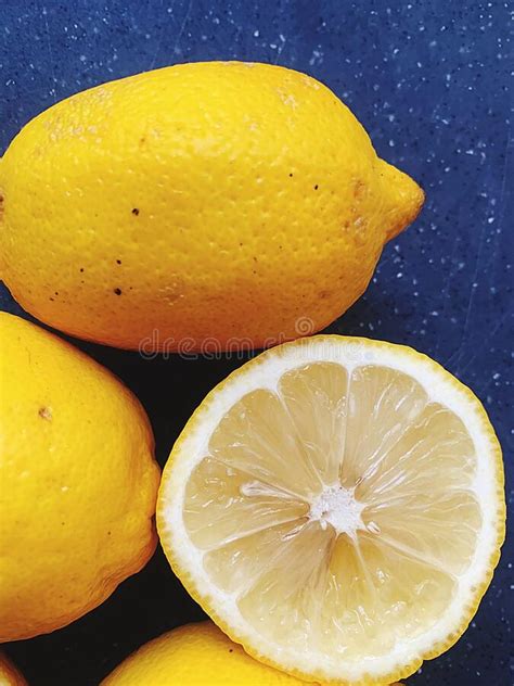Stacked Whole Lemons Peel On Citrus Yellow Lemons Piled Up Sour