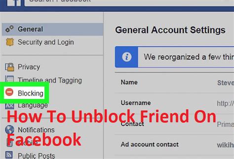 How To Unblock Friend On Facebook How To Unblock Someone I Blocked On