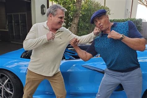 74 Year Old Sylvester Stallone Takes Delivery Of His 2021 Chevrolet C8