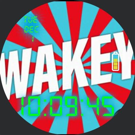 Wakey Wakey 1 • Watchmaker The Worlds Largest Watch Face Platform