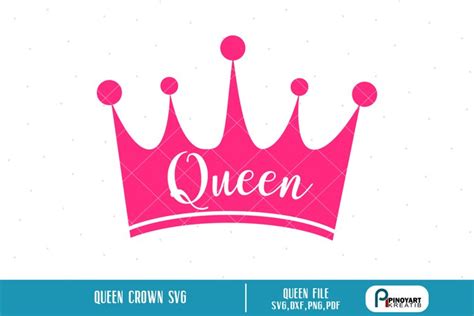 Queen With Crown Svg Layered Svg Cut File Best Free Fonts For