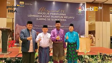 Musyawarah IV Lembaga Adat Rumpun Melayu Se Sumatera Berjalan Khidmat
