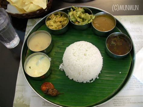 Kerala Vegetarian Thali Munmunchan Flickr