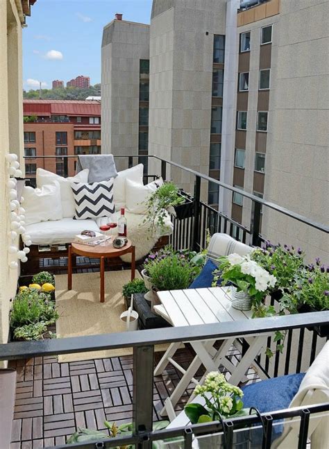 5 Inspirational Small Apartment Patios Cozy Little House