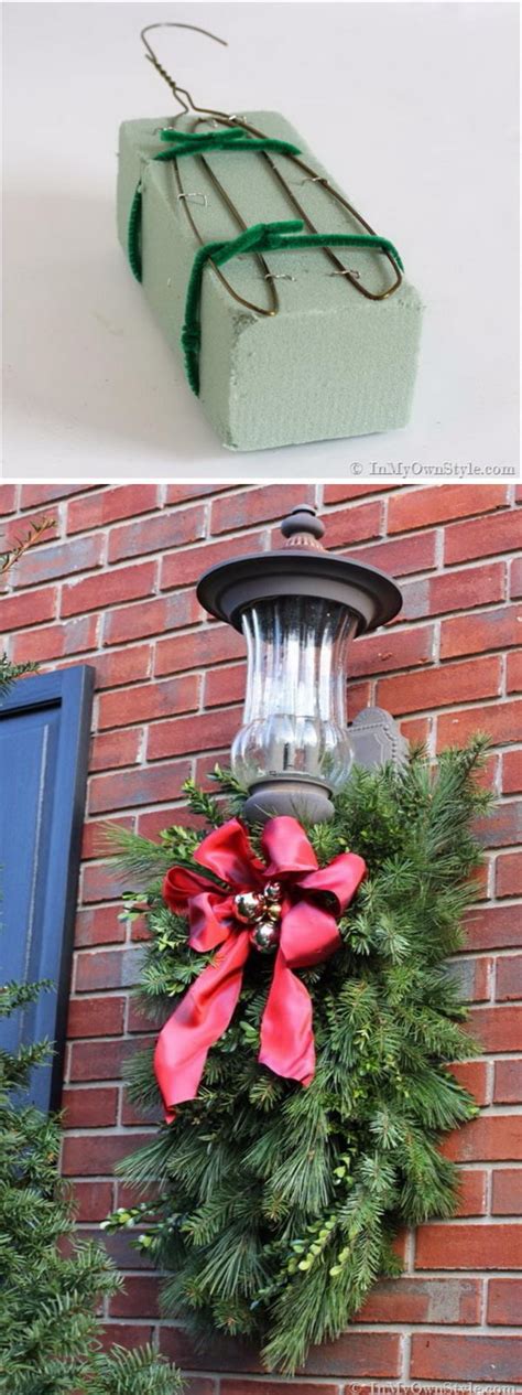 On this page you'll find a simple tutorial for how to make paper wreaths in just a few minutes. 40+ Festive Outdoor Christmas Decorations | Styletic