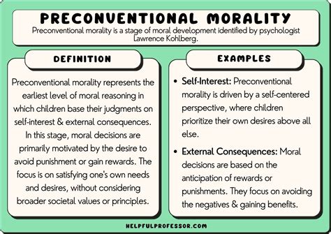 10 Preconventional Morality Examples Kohlbergs Theory 2024