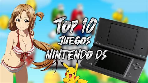 ¡diversión nintendo a raudales para niños de todas las edades! Top 10 los mejores juegos de Nintendo DS | By Ansus - YouTube