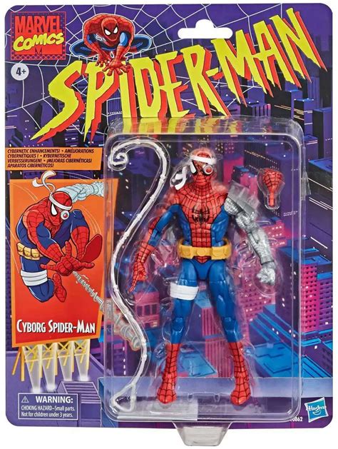 Marvel 2021 Marvel Legends Retro Collection Wave 2 Spider Man 6 Action