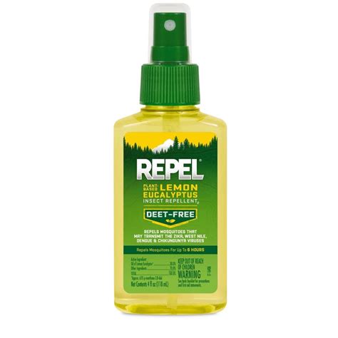 Repel Oz Plant Based Mosquito And Insect Repellent Deet Free Pump