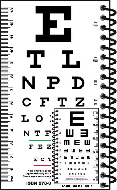 Pocket Size Snellen Chart Printable Printable Snellen Eye Charts