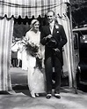 Betsey Cushing Roosevelt and Jock Whitney on their wedding day. 1942 ...