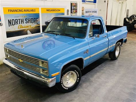Blue Chevrolet Pickup With 13385 Miles Available Now For Sale