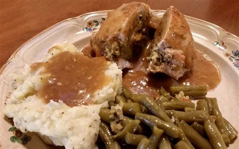 New Mexico Nomad Recipes Green Chile Stuffed Pork Chops