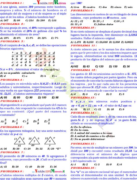 Examen De Matematicas 2 Secundaria Resuelto Libros Favorito