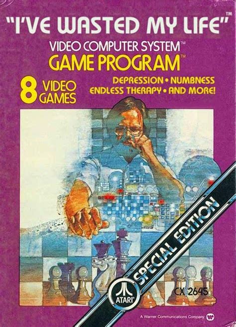 These Literal Atari 2600 Video Game Covers Speak The Truth Warped