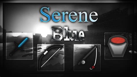 Minecraft Pvp Texture Pack Serene Blue Uhcpot Pvp Pack Youtube