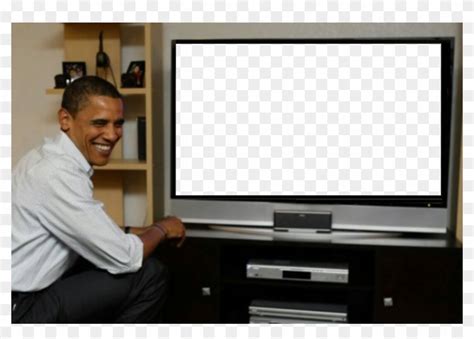 High Quality Obama Watching Tv Blank Meme Template Barack Obama