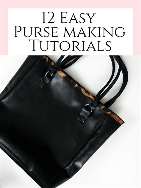 12 Purse Making Tutorials To T This Year Tote Bags Sewing Diy