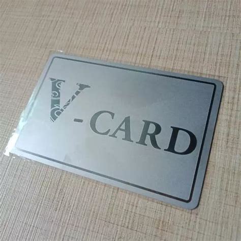 V Card Stainless Steel Metal Virginity Card In Se2 London Für £ 999 Zum Verkauf Shpock At