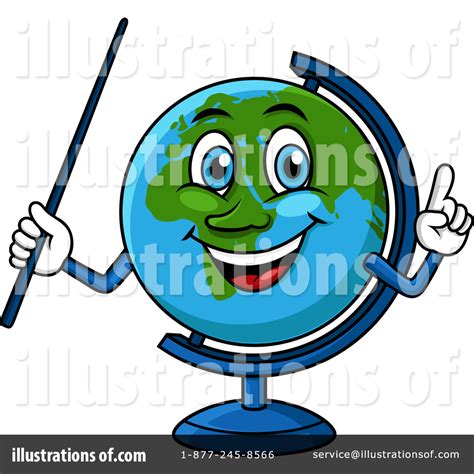 Desk Globe Clipart 1337970 Illustration By Vector Tradition Sm