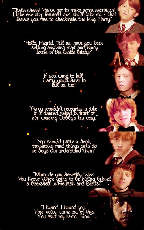 Neverland Harry Potter Books Memorable Quotes Ron Weasley