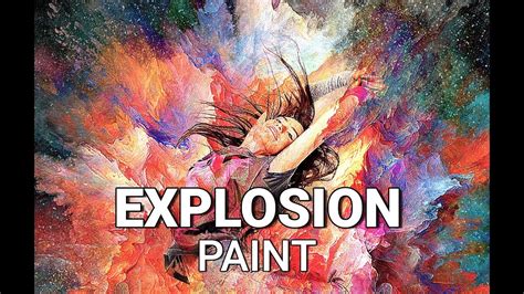 Explosion Paint Photoshop Action Tutorial Youtube