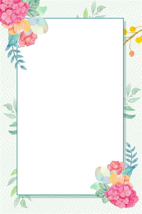 School Background Simple Border Design